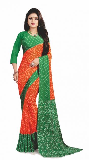 BJP promotional Saree