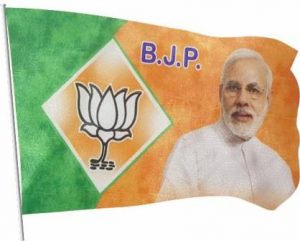 BJP Modi Digital Flag