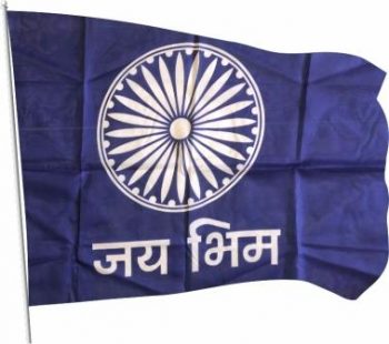 JAY BHIM ROTO FABRIC FLAG