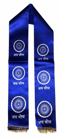 JAY BHIM SATIN MUFFLER UP