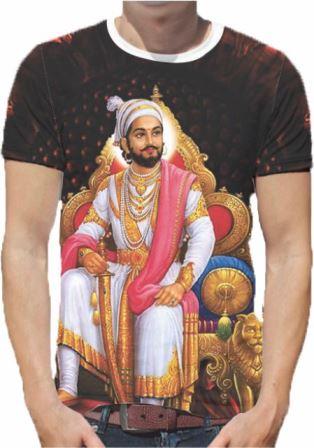 Shivaji Mix Full Digital Tshirt 01