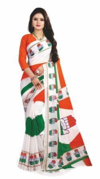 Congress Saree