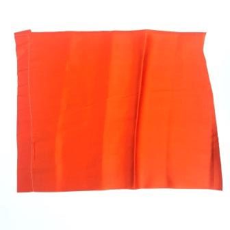 oange satin flag