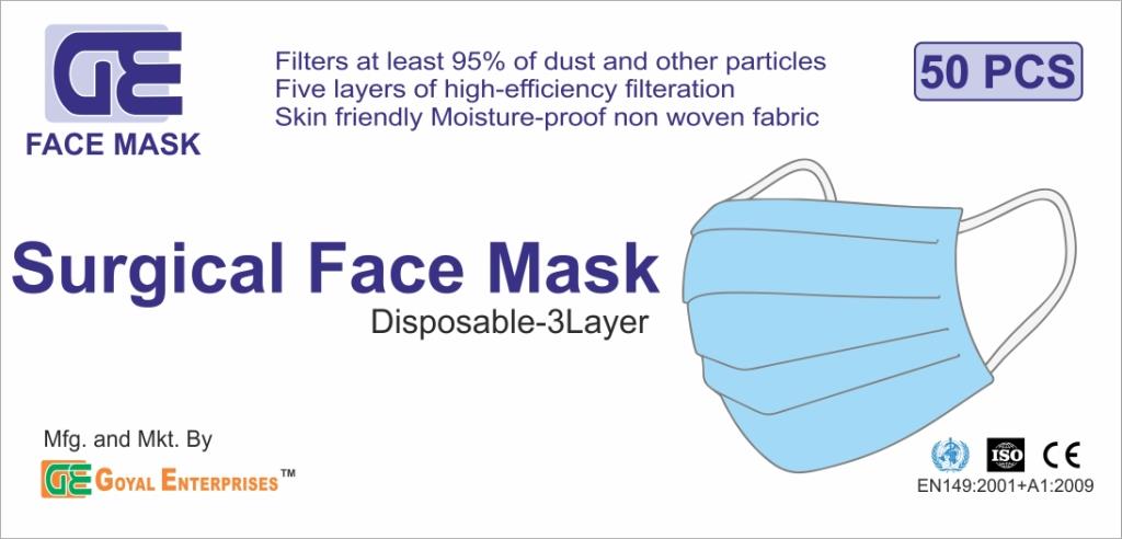 3 Layer Surgical Masks